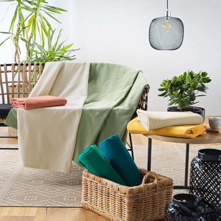 Douceur d'intérieur, narzuta z polibawełny, Lucile, 220-240 cm