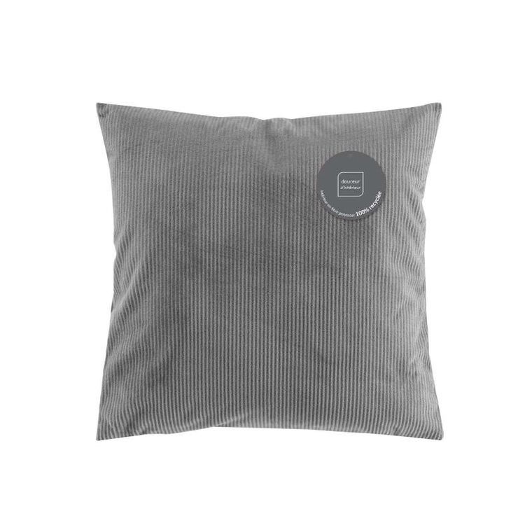 Douceur d'intérieur, poduszka ozdobna sztruks, 40-40 cm