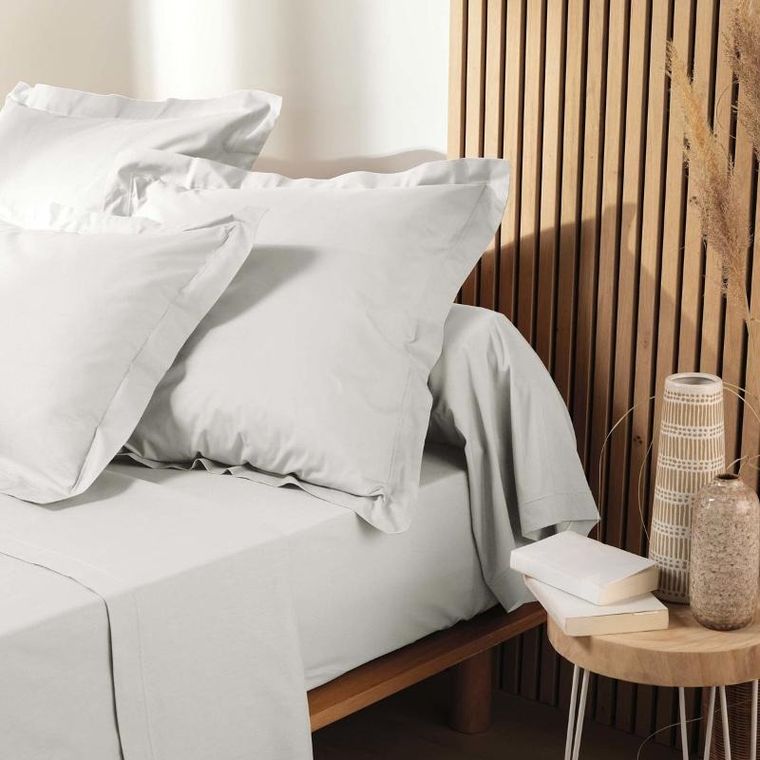 Douceur d'intérieur, podwójne prześcieradło z organicznej bawełny, Biolina, 140-190 cm
