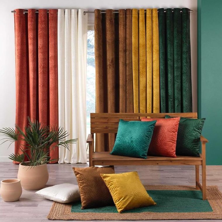 Douceur d'intérieur, zasłona na przelotkach, Analia, zaciemniająca, 140-240 cm