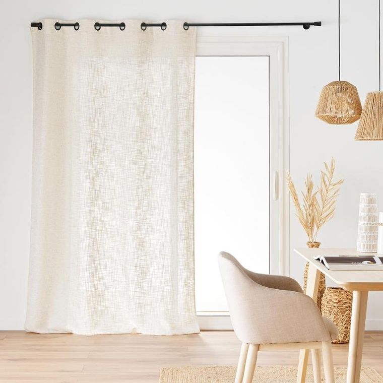Douceur d'intérieur, zasłona na przelotkach, efekt lnu, Ilin, 140-260 cm