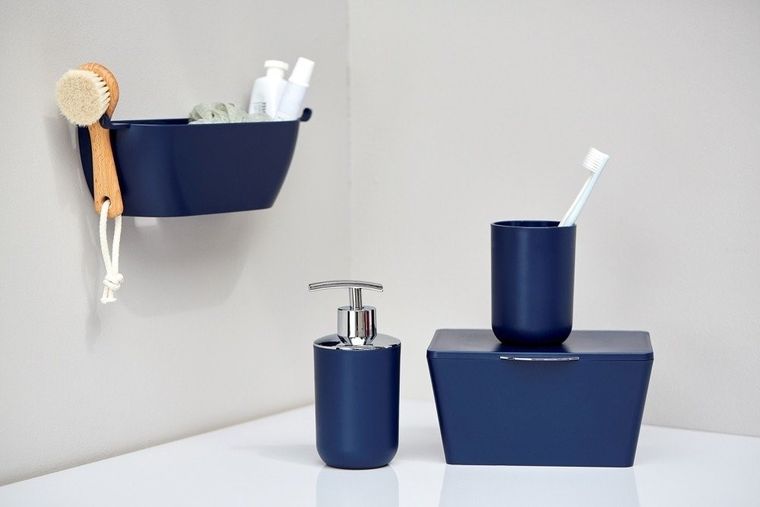 Dozownik do mydła, Brasil, granatowy, 320 ml