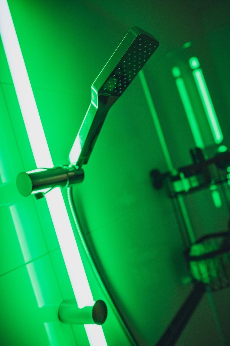 Drążek prysznicowy led, 94 cm