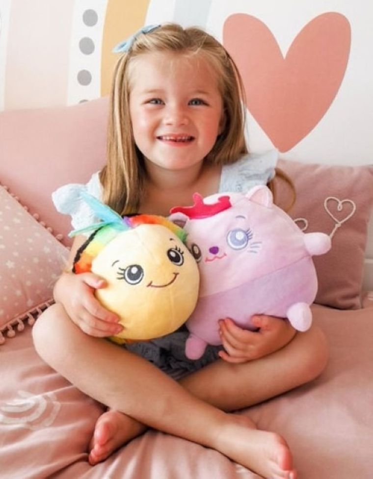 Dream Beams, Byk Basil, maskotka świecąca w ciemności, 30 cm