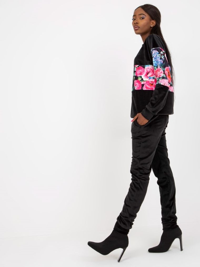 Dres damski, czarny, Rue Paris