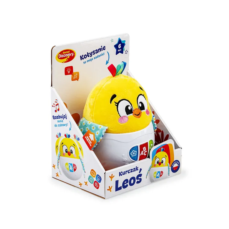 Dumel Discovery, Kurczak Leoś, interaktywna wańka-wstańka