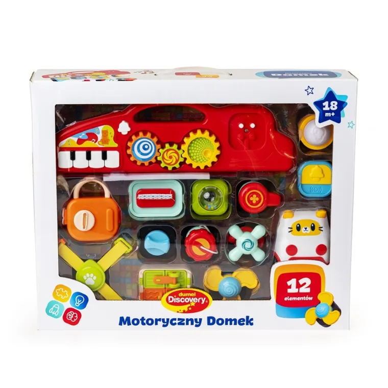 Dumel Discovery, Motoryczny Domek, zabawka interaktywna