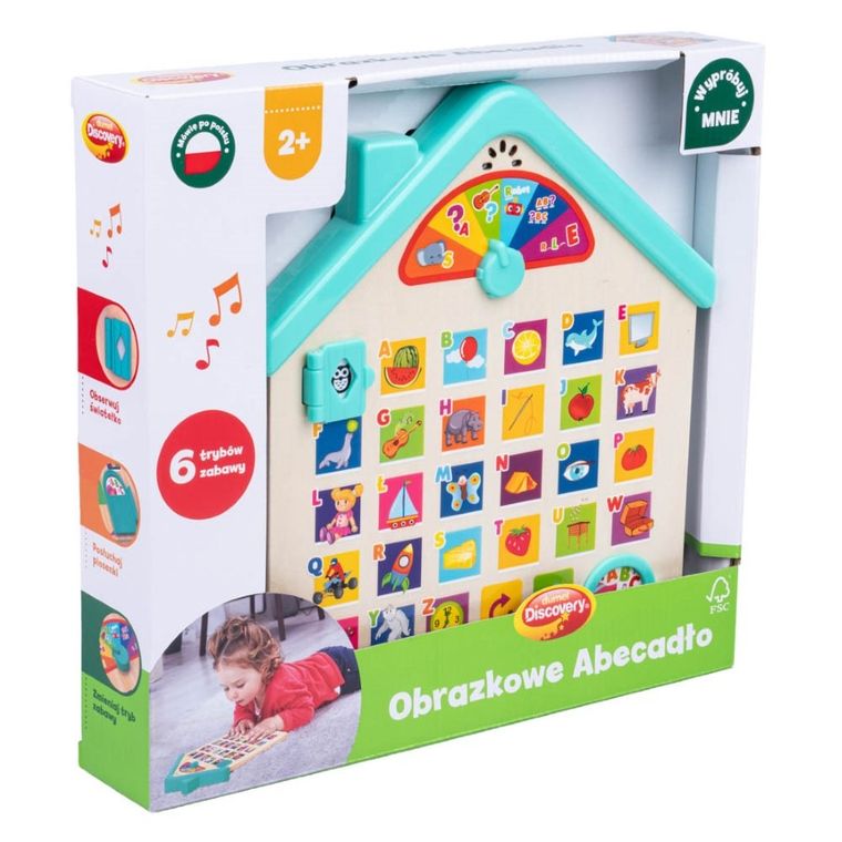 Dumel Discovery, Obrazkowe Abecadło, zabawka interaktywna