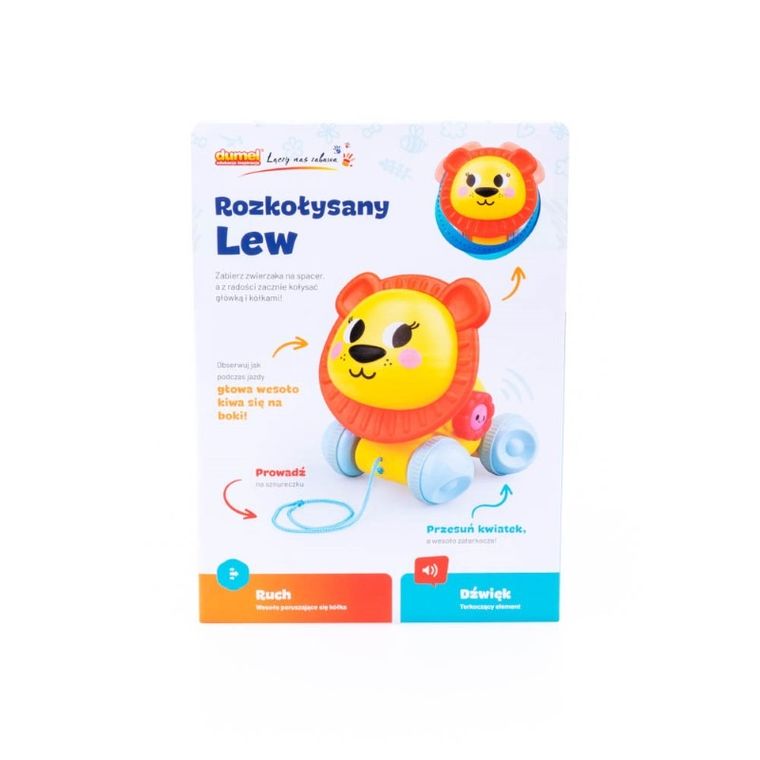 Dumel Discovery, Rozkołysany Lew, zabawka do ciągnięcia