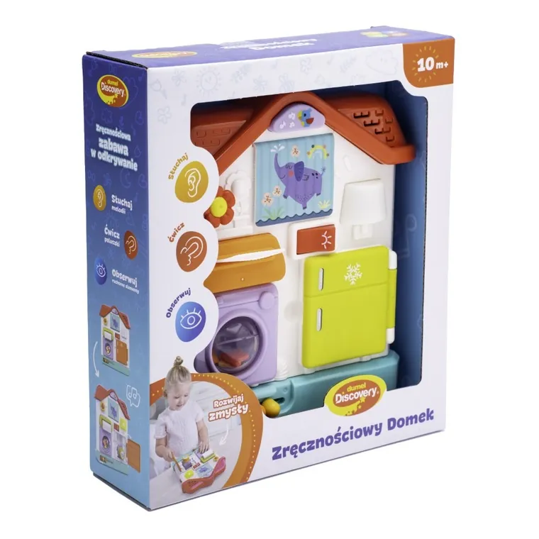 Dumel Discovery, Zręcznościowy Domek, zabawka interaktywna