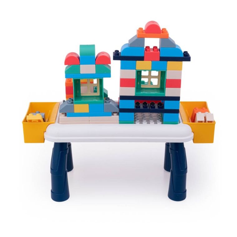 Dumel, Dumi Blocks, stół z klockami, 80 elementów