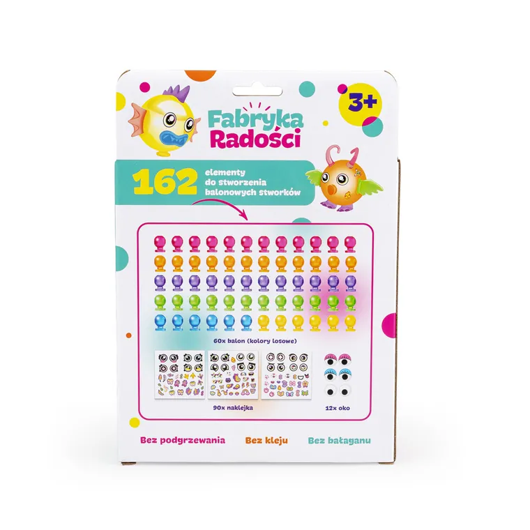 Dumel, Fabryka Radości, Balony, akcesoria, zestaw uzupełniający