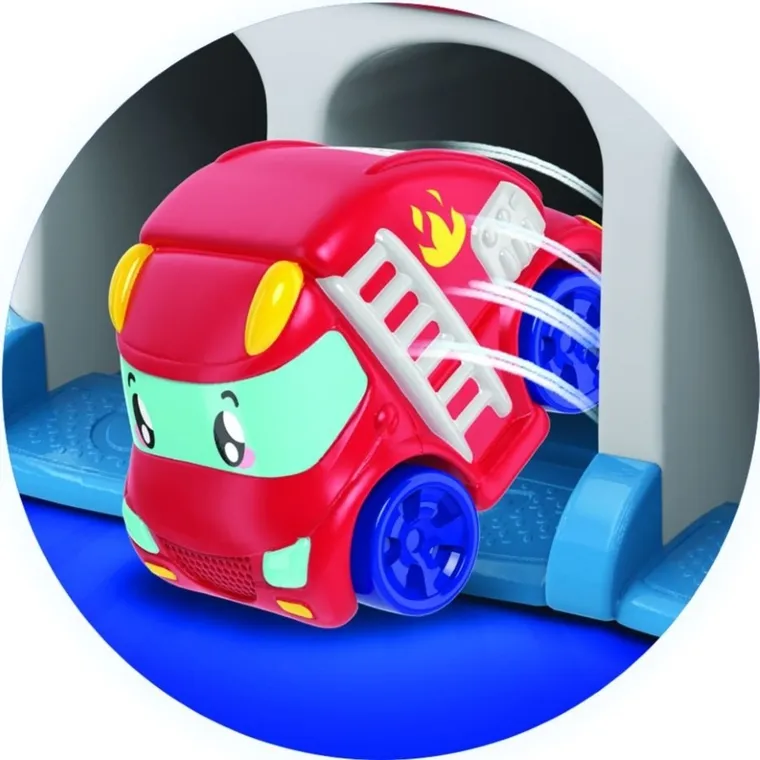 Dumel, Flota Miejska Tiny, stacja ratownicza z pojazdami, 3 szt.