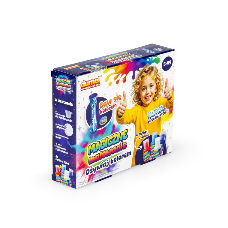 Dumel, Magiczne Malowanie, Ożywiaj kolorem, zestaw kreatywny