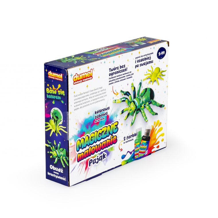 Dumel, Magiczne Malowanie, Pająk, zestaw kreatywny