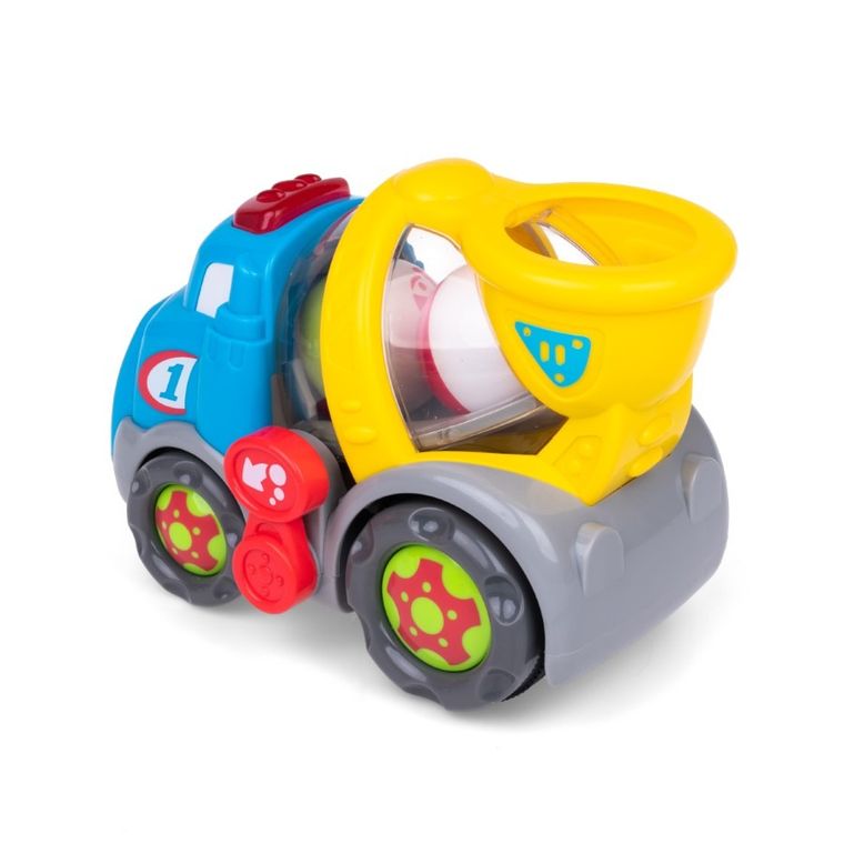 Dumel, Piłeczkowy Benio, pojazd interaktywny z piłeczkami