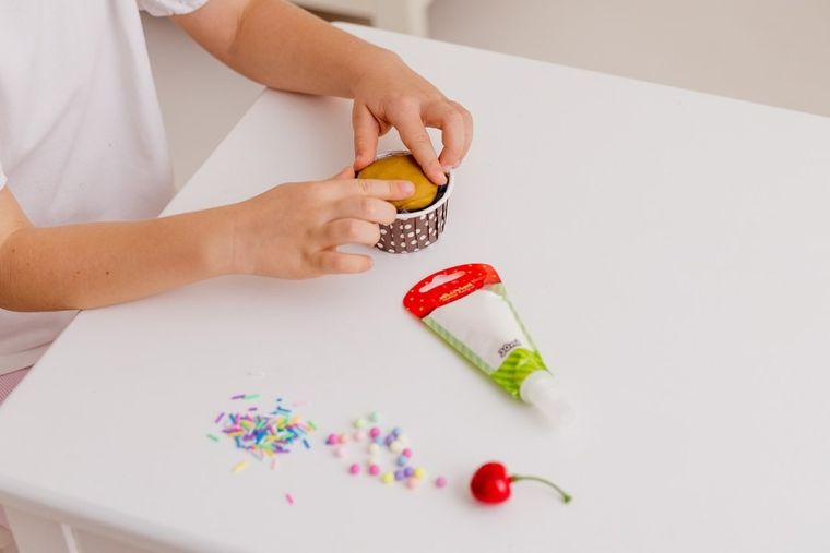 Dumel, Zabawkowe Dekorowanie, babeczka, zestaw kreatywny