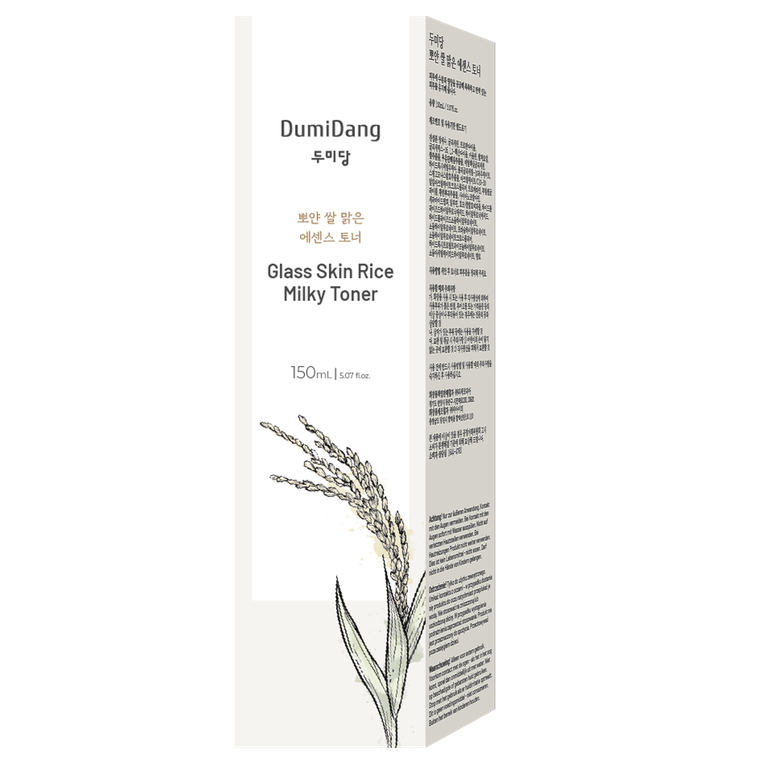 Dumidang, Glass Skin Rice, mleczny tonik do twarzy, 150 ml