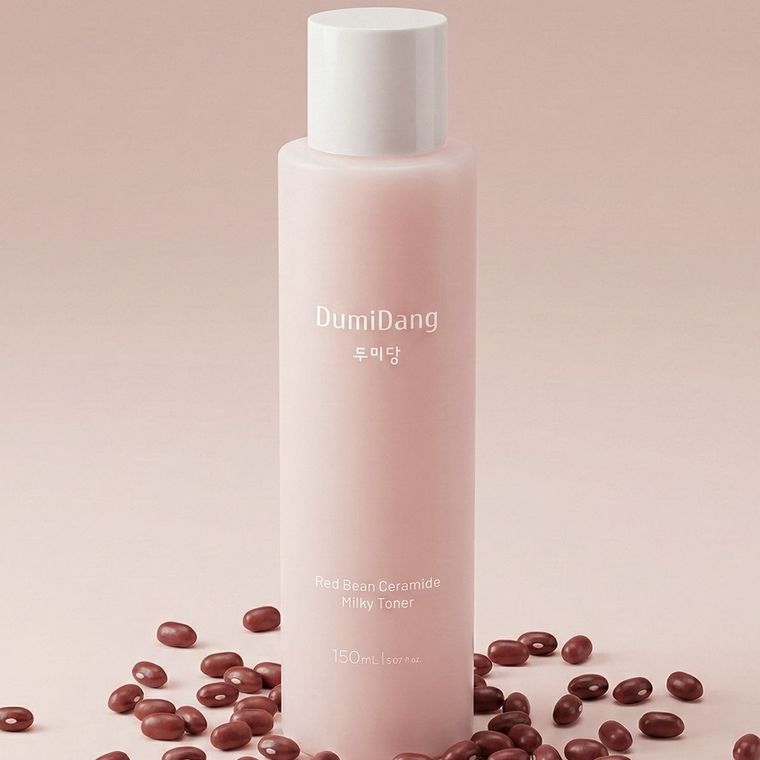 Dumidang, Red Bean Ceramide, mleczny tonik do twarzy z ceramidami, 150 ml
