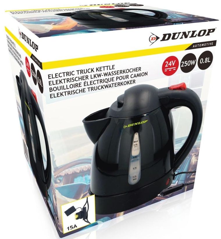 Dunlop, czajnik samochodowy, 24V, 0,8l