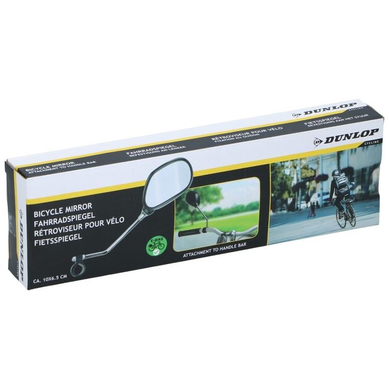 Dunlop, lusterko rowerowe, regulowane, 7-27,5 cm, 2 szt.
