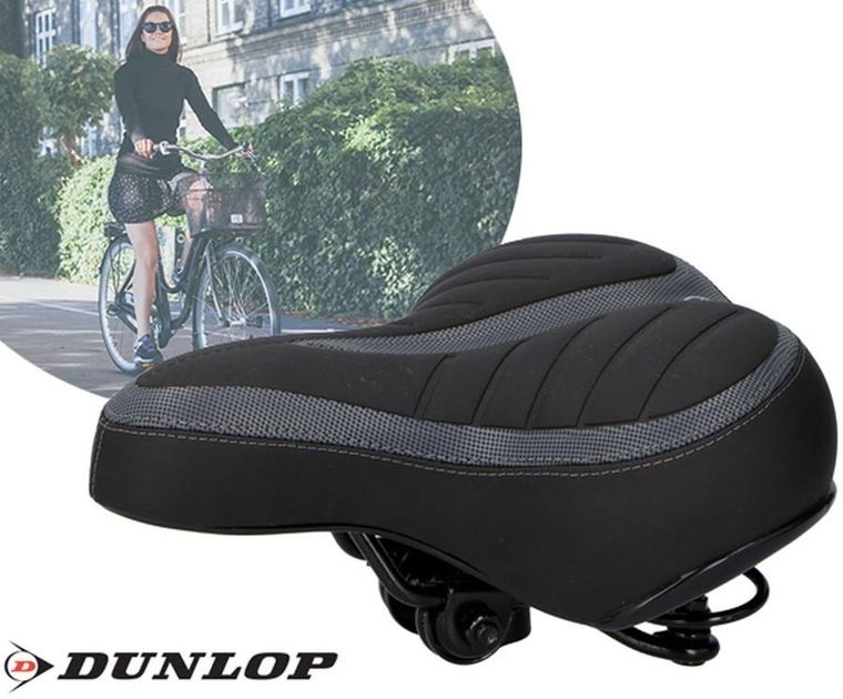 Dunlop, siodło rowerowe turystyczno/miejskie, 20-25 cm