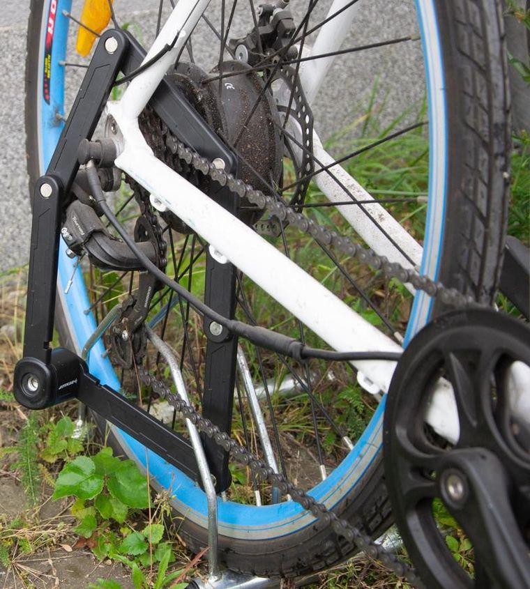 Dunlop, zapięcie rowerowe, składane, 85 cm