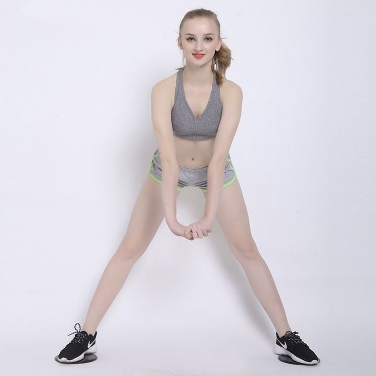 Dyski poślizgowe + 5 szt. gumy do ćwiczeń, czarne