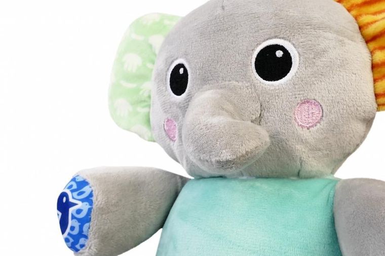 E-Edu, Edukacyjne zwierzątko, maskotka interaktywna, słonik