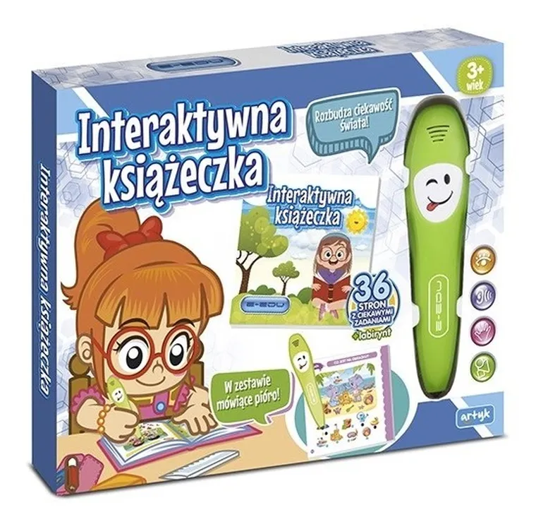 E-Edu, interaktywna książeczka edukacyjna