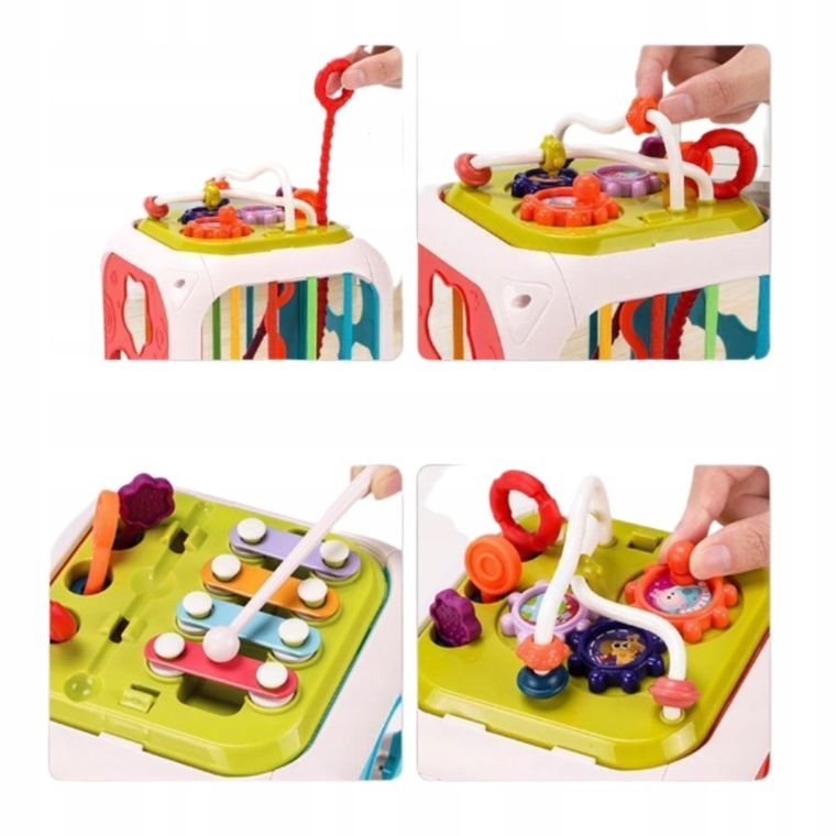 E-Edu, kostka aktywności, zabawka edukacyjna