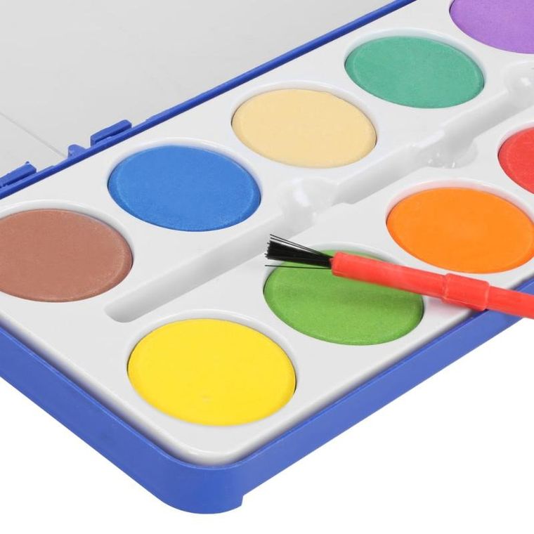 Easy, farby akwarelowe, 12 kolorów