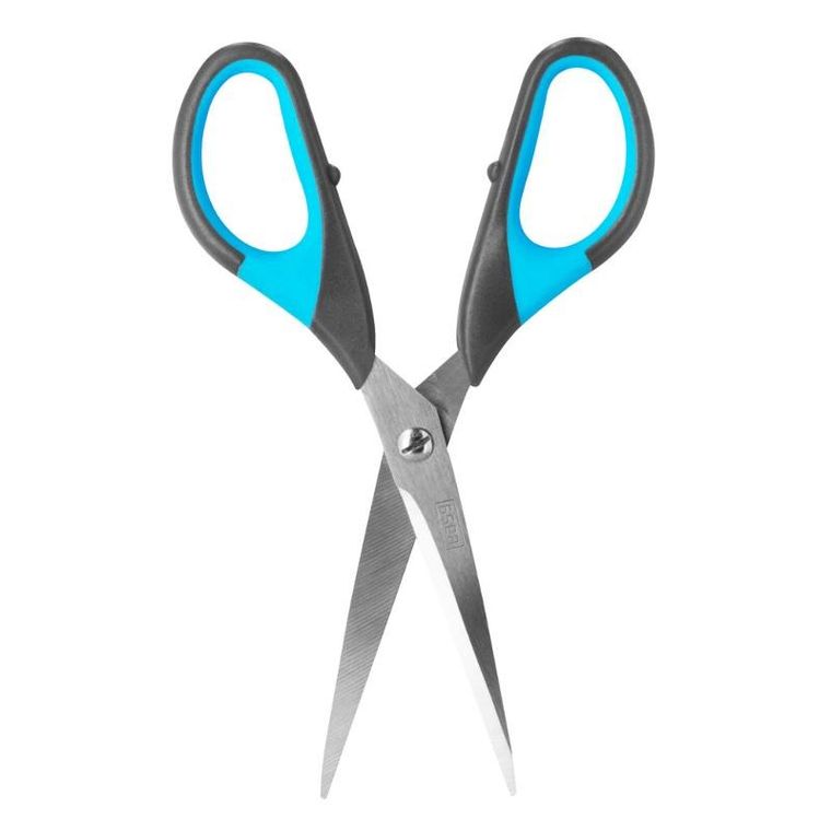 Easy, nożyczki biurowe, gumowa rączka, 16.5 cm