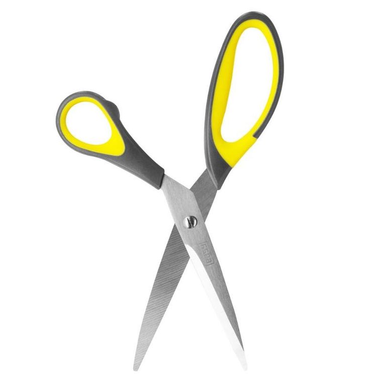 Easy, nożyczki biurowe, gumowa rączka, 21.5 cm