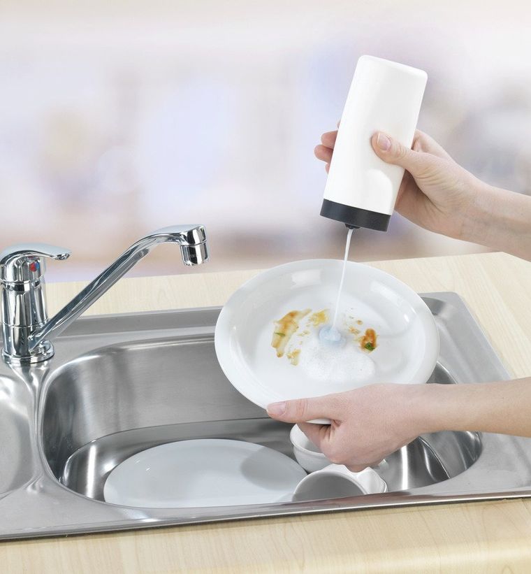 Easy Squeez-E, dozownik płynu do naczyń, biały