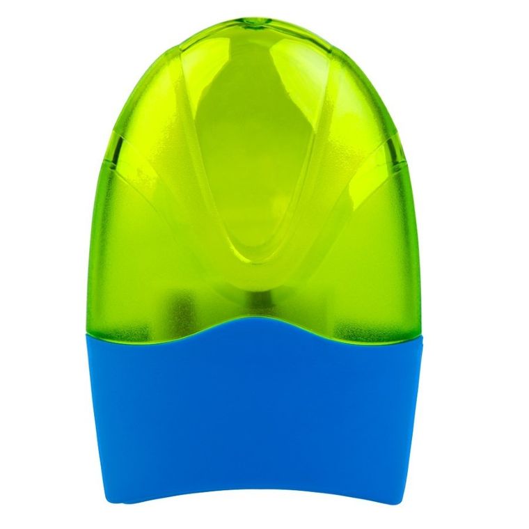 Easy, temperówka plastikowa z pojemnikiem, podwójna, 12 szt.