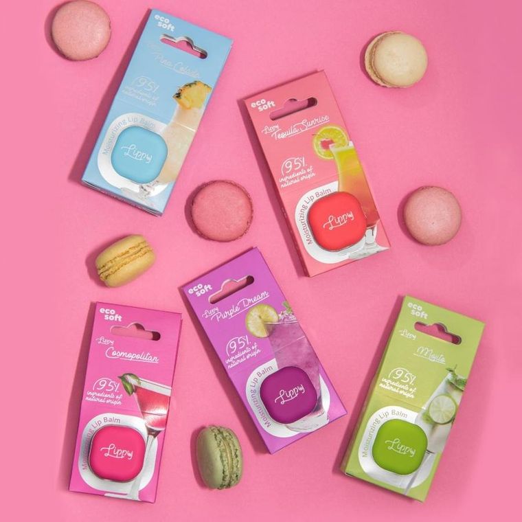 EcoSoft, Lippy, balsam do ust, Cosmopolitan, 6,2 ml