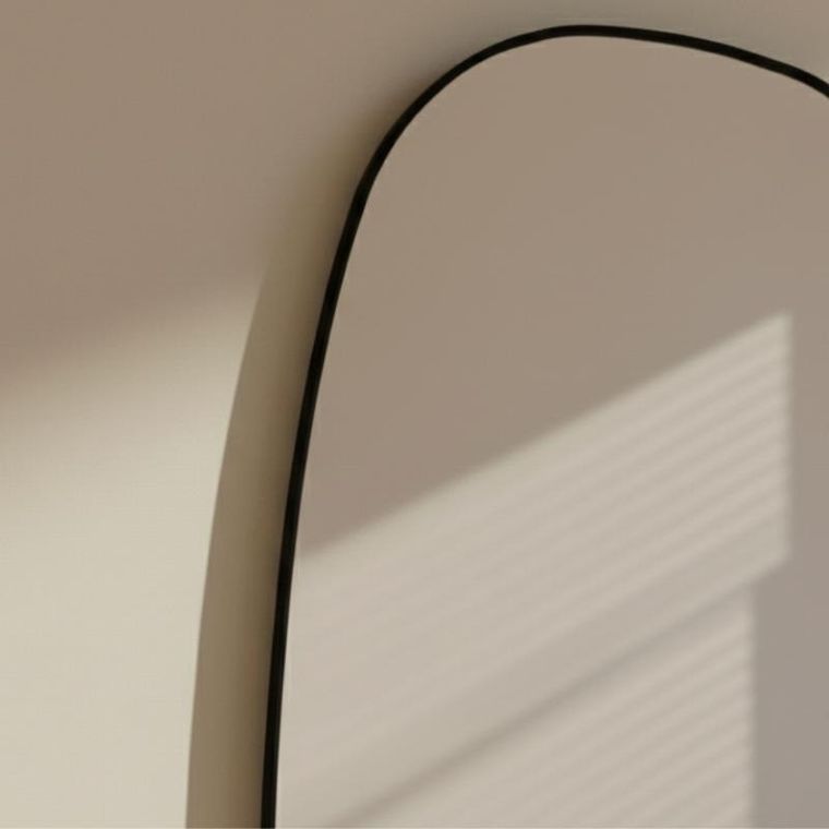 Edaxo, Ovyn, lustro wiszące, owalne, 60-32 cm