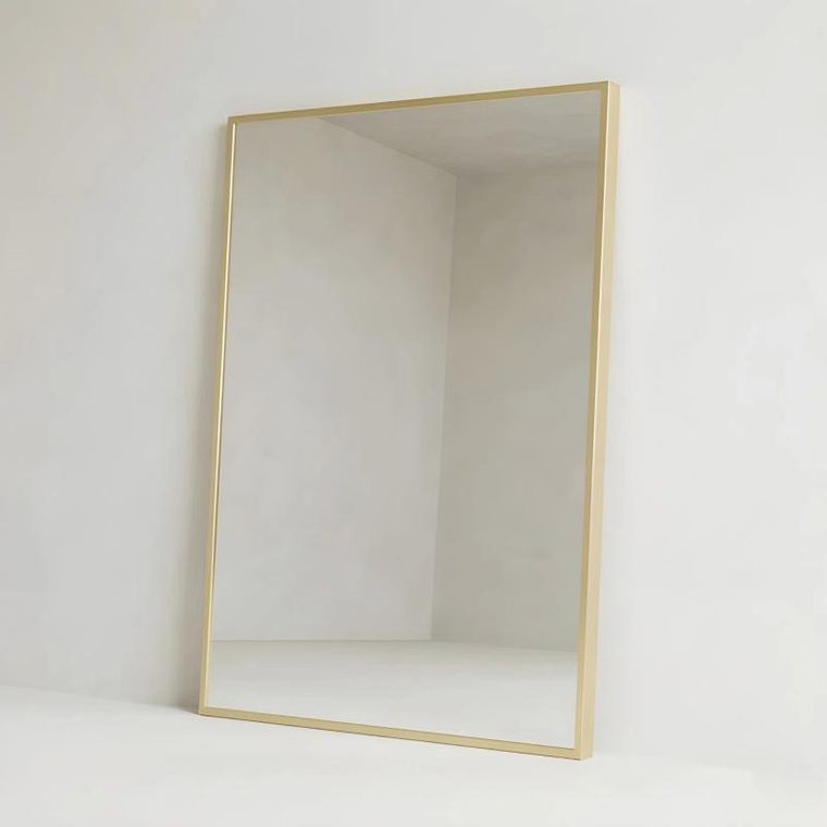 Edaxo, Skarp, lustro wiszące, prostokątne, 60-80 cm