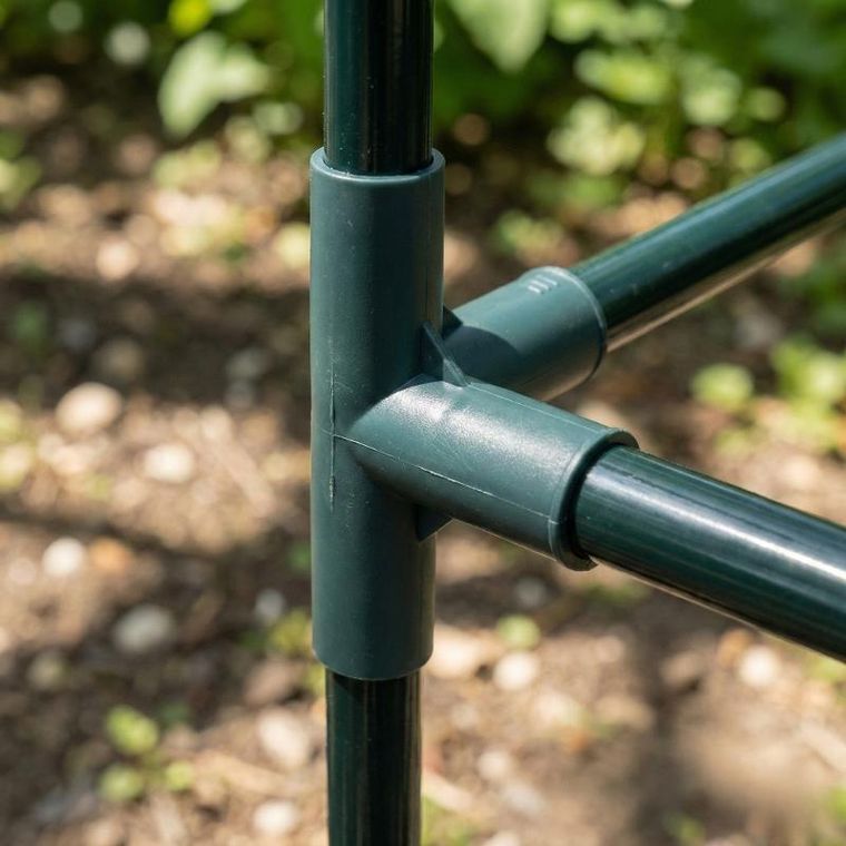 Edenia, Miva, mini szklarnia foliowa z półkami, 73-143-195 cm