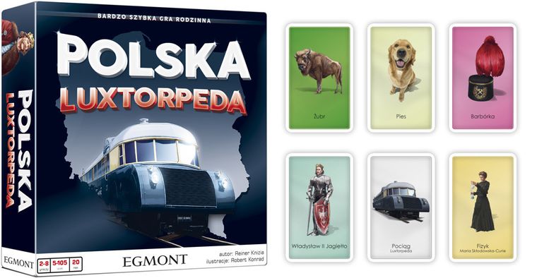 Egmont, Polska. Luxtorpeda, gra imprezowa