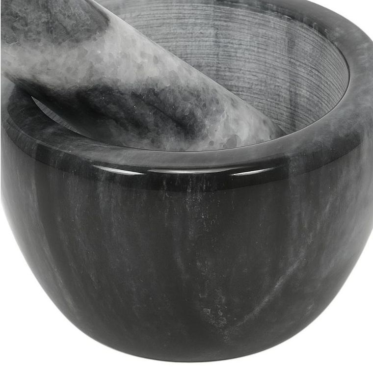 EH Excellent Houseware, Luno, moździerz marmurowy, 10 cm