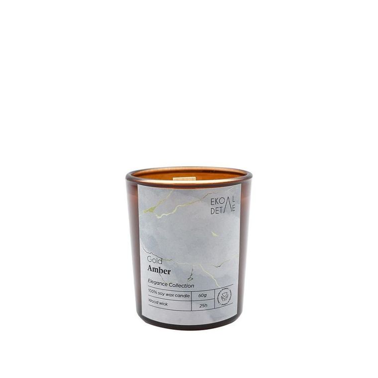 Ekodetale, Elegance, świeca sojowa w szkle, 60g
