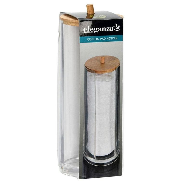 Eleganza, pojemnik łazienkowy, bambusowy