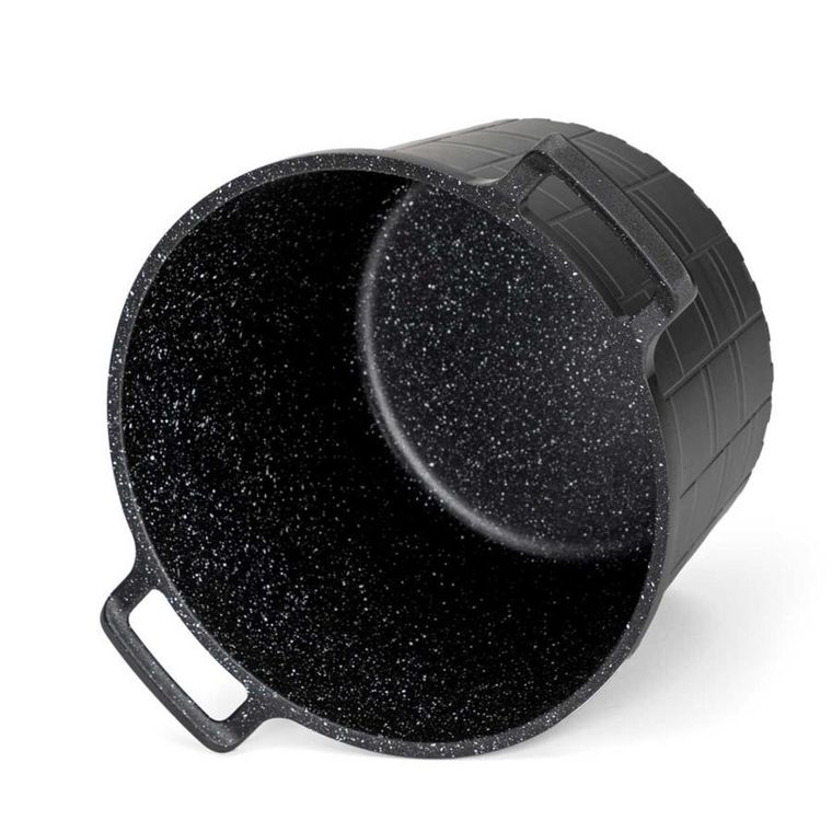 Elitehoff, garnek granitowy z pokrywą, 24 cm, 6,5l