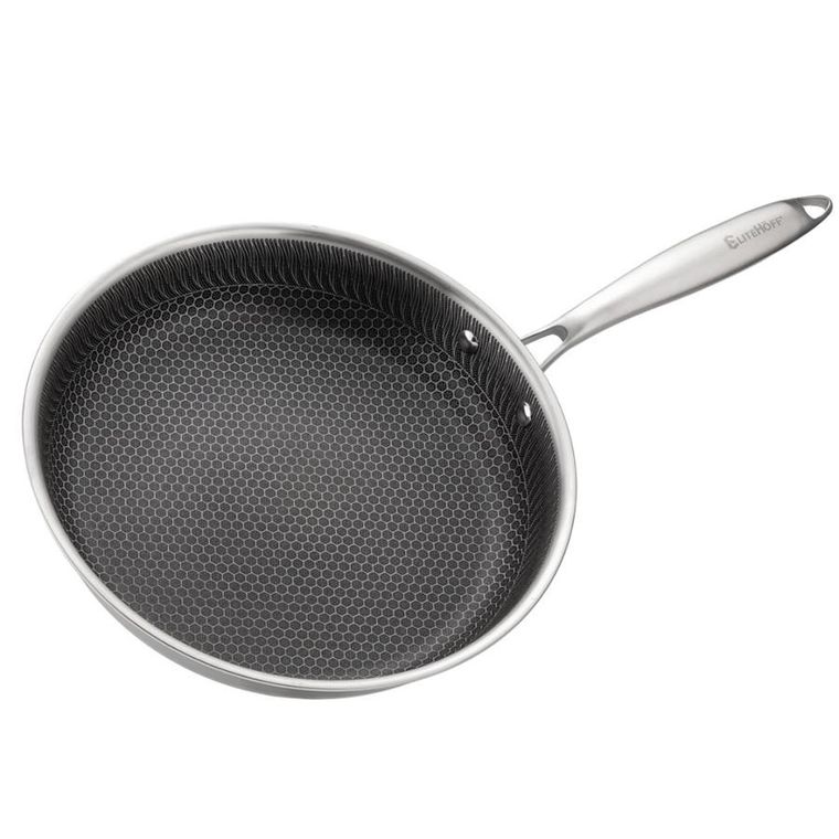 Elitehoff, patelnia z powłoką plaster miodu, stalowa, 28cm, E-7549