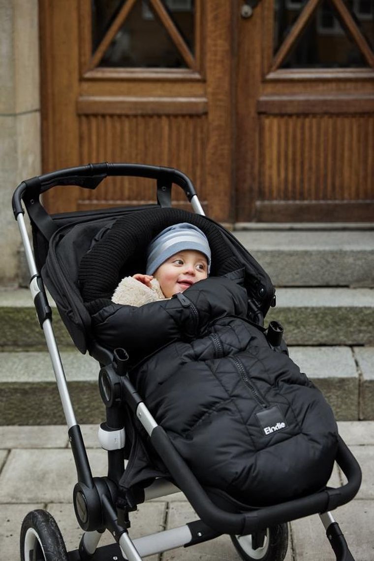 Elodie Details, śpiworek do wózka, pilot black