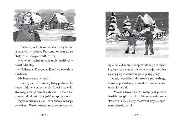 Emi i Tajny Klub Superdziewczyn. Tom 5. Dookoła świata. Wioska Świętego Mikołaja