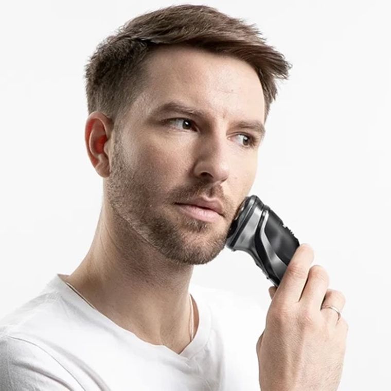 Enchen, Blackstone Plus, golarka elektryczna, szara