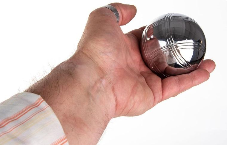 Enero, boule, kule do gry w walizce aluminiowej, 8 szt.